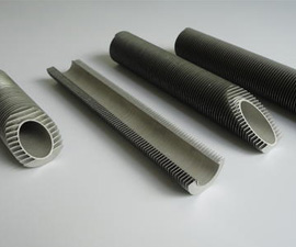 Laser welding of finned tube